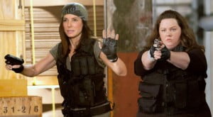 Sandra Bullock and Melissa McCarthy star in 'The Heat,' which features crude jokes, curse words, the frequent misuse of God's name, adultery and more. (Twentieth Century Fox)